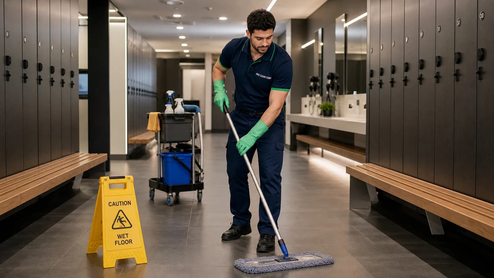 Gym Cleaning Overview Mosman